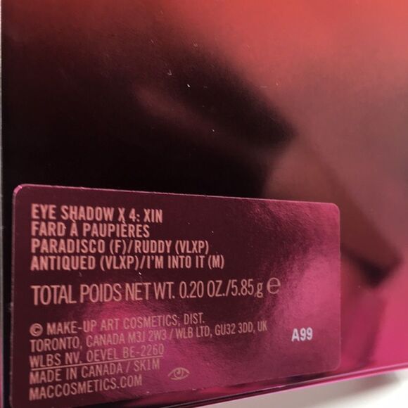 MAC x HONOR OF KINGS HAN XIN EYESHADOW PALETTE Limited Edition - Picture 4 of 9